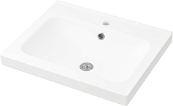 ASB-Mebel Мебель для ванной Санта 60 белая матовая – фотография-8